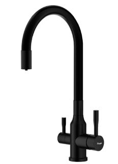 Смеситель для кухни Raglo R81.64.06 с подключением фильтра чёрный